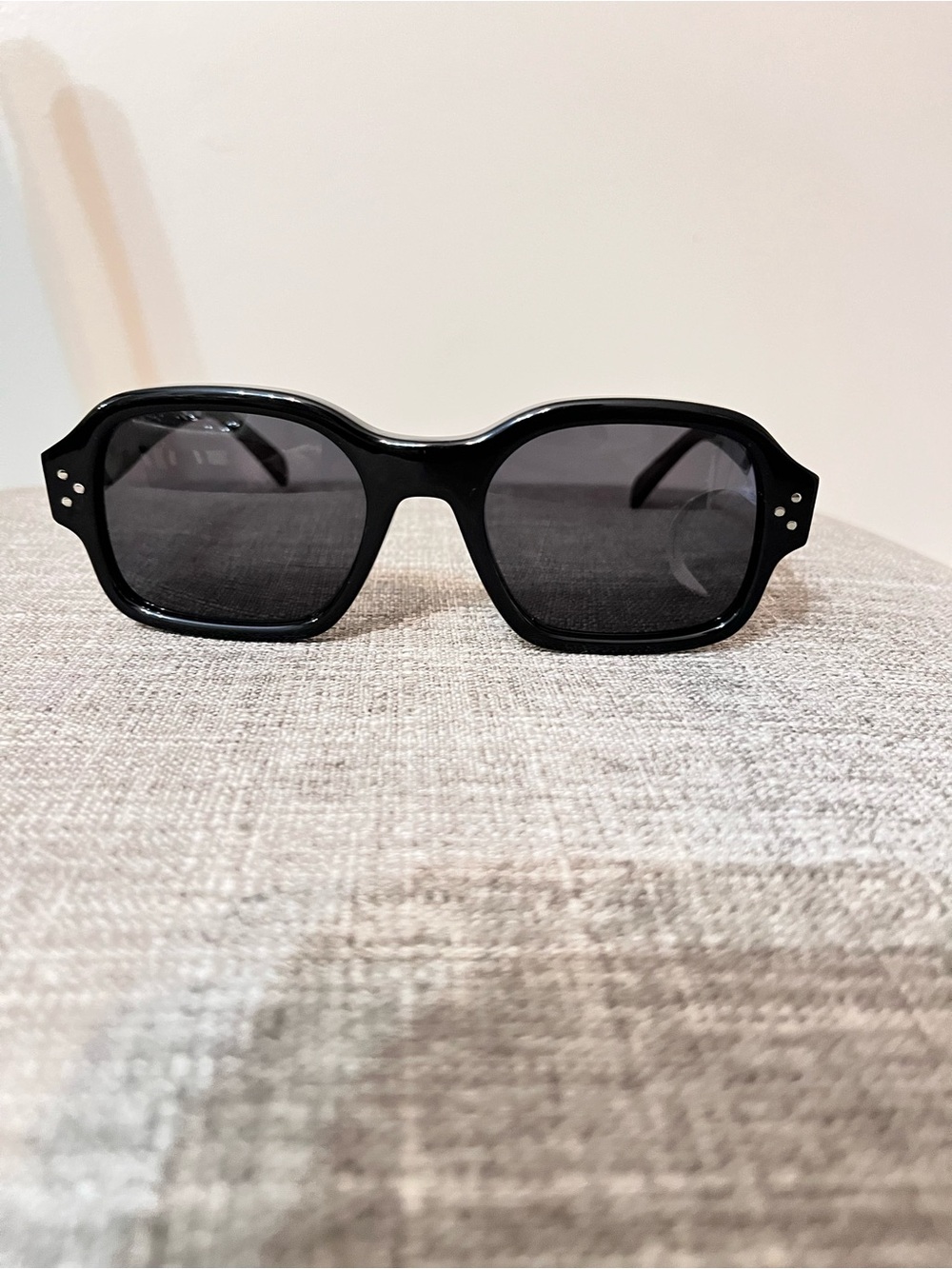 Celine Black Oversized Square Sunglasses